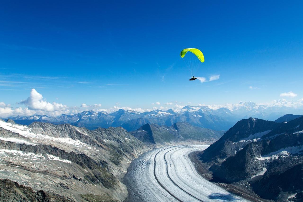 Du Glacier Boutique & Traditions Hotel Fiesch Exterior foto