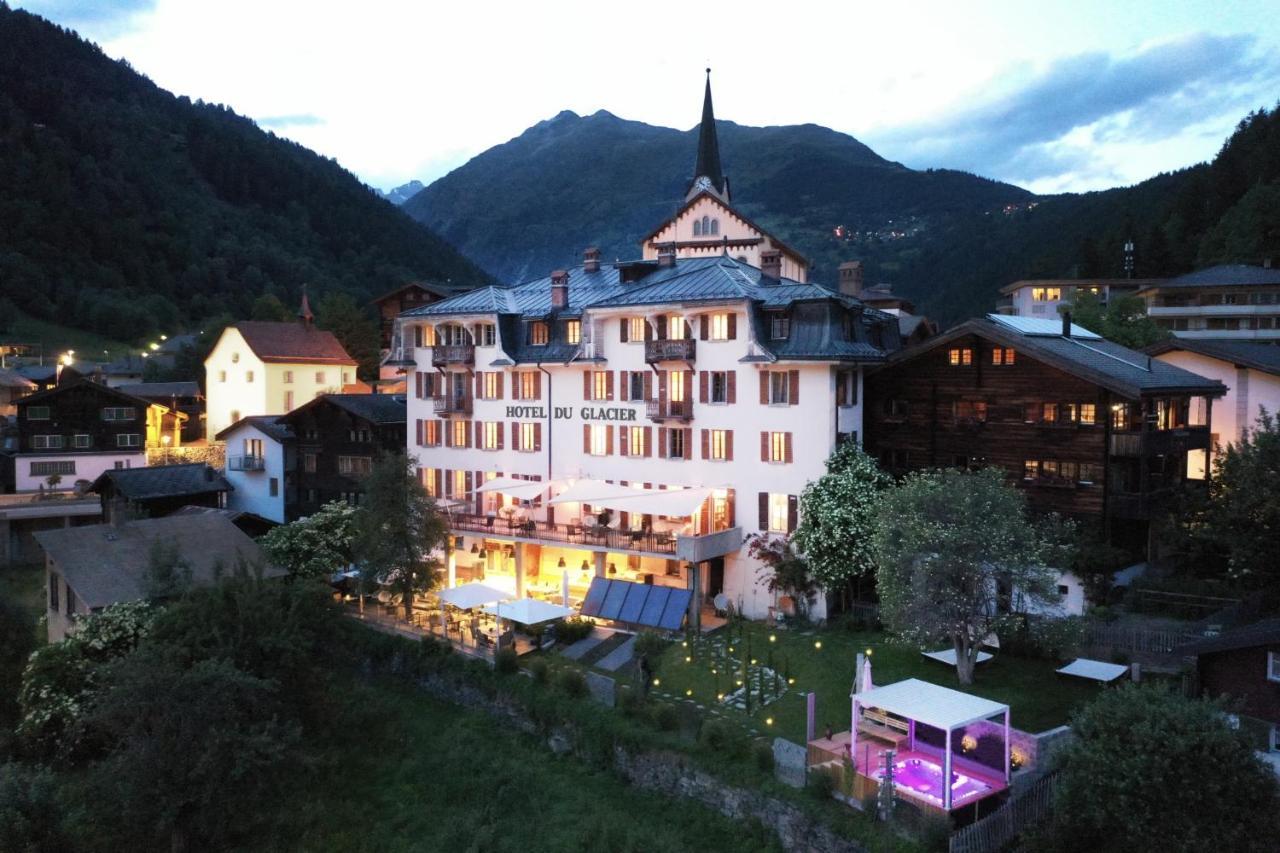 Du Glacier Boutique & Traditions Hotel Fiesch Exterior foto